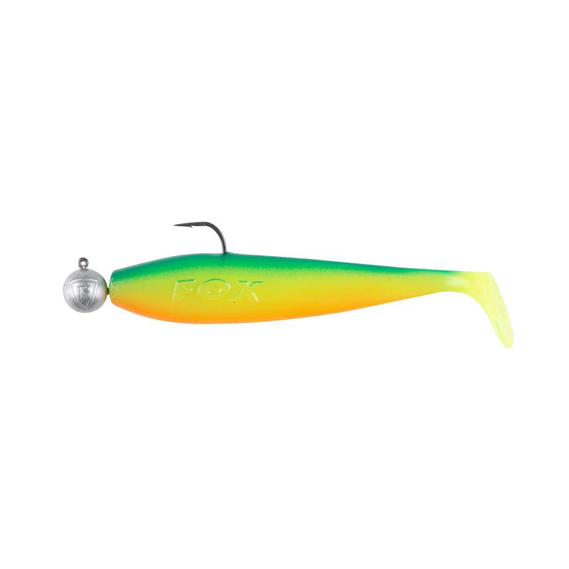 FOX RAGE Zander Pro Shad 7.5cm x4 Mixed UVcolour Pack LOADED 5g 1/0 head