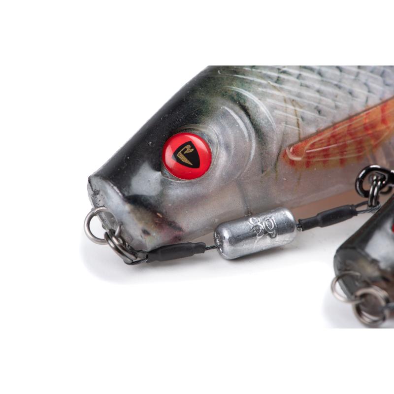 Fox Rage Pro Shad Jointed Loaded 14cm 5.5" Ultra Natural Roach