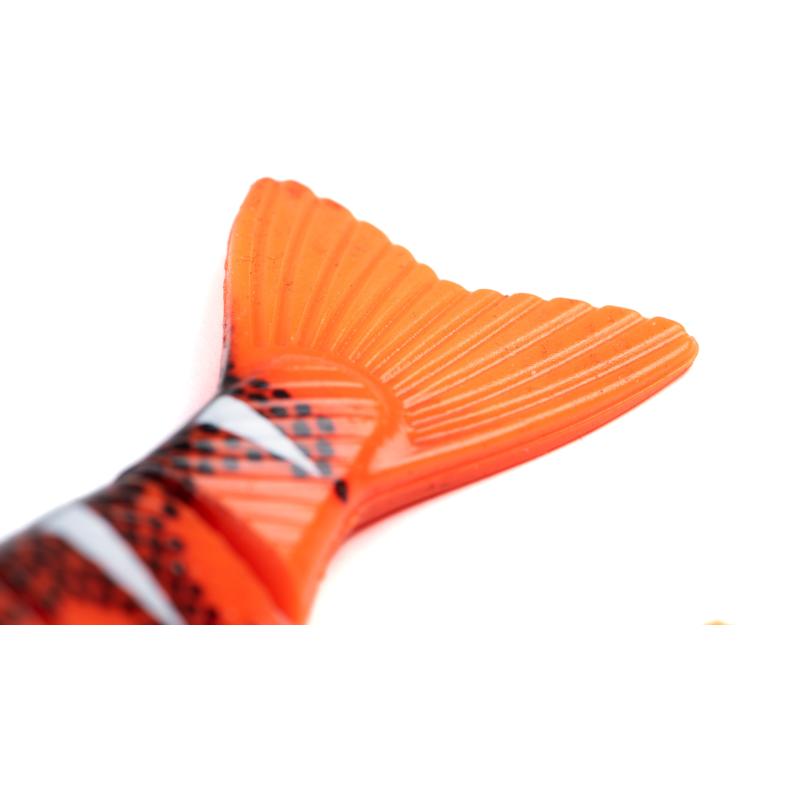 Fox Rage Pro Shad Jointed Loaded 14cm 5.5" UV Red Wake
