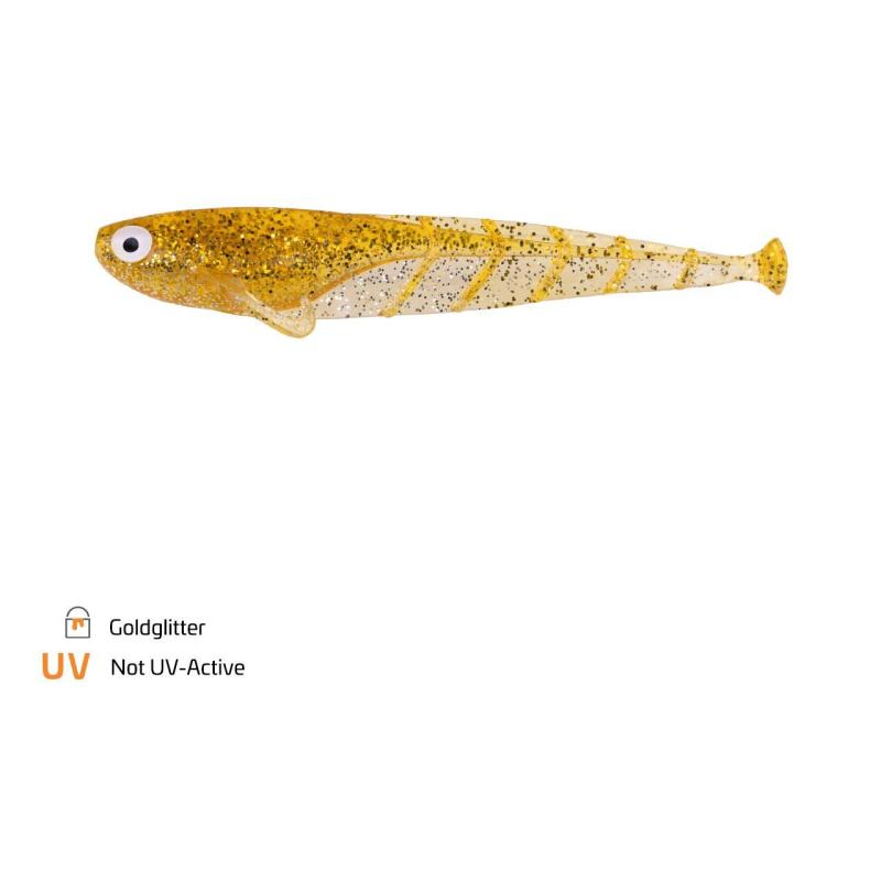 Produktbild Zeck Quappie 15cm Goldglitter 2 pcs