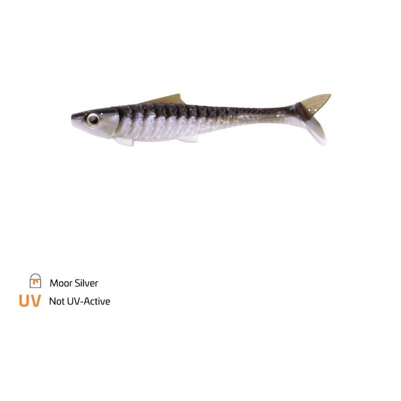 Zeck Baby Rippler 14cm Moor Silver 2 pcs