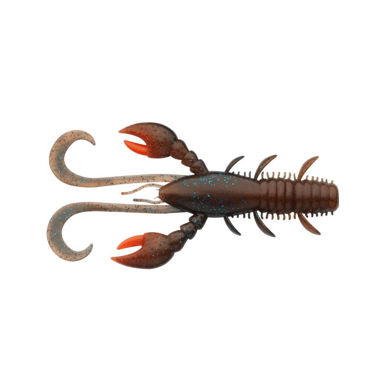 Berkley Hollow Craw 7Cm Dark Cray Uv Claw 8Pcs