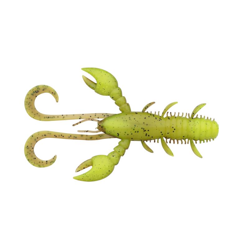 Berkley Hollow Craw 10Cm Brown Chartreuse 6Pcs