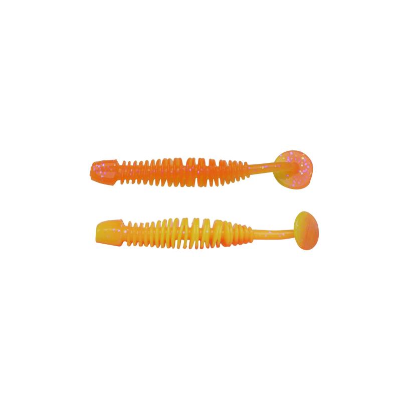 Berkley Powerbait&reg; Power&reg; Leech 50mm Fluo Orange/Sunshine Yellow