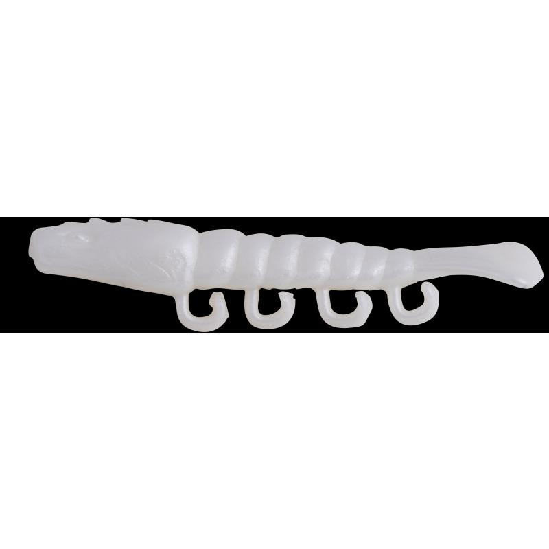Berkley Gulp!&reg; Saltwater Turbo Shrimp Pearl White 4 Stk, 10 cm