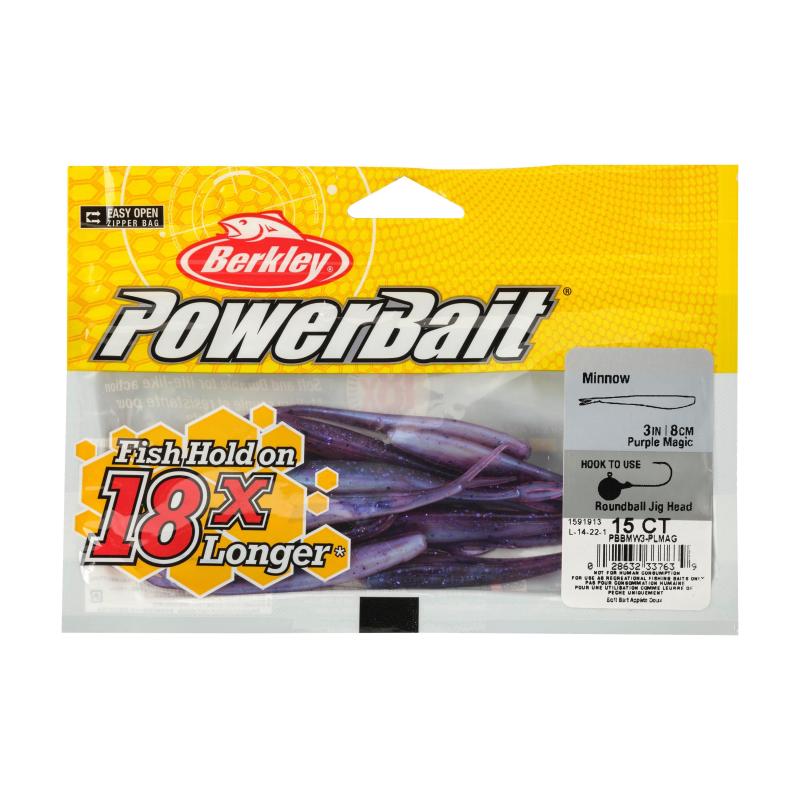 Berkley Minnow 4In Purplemag