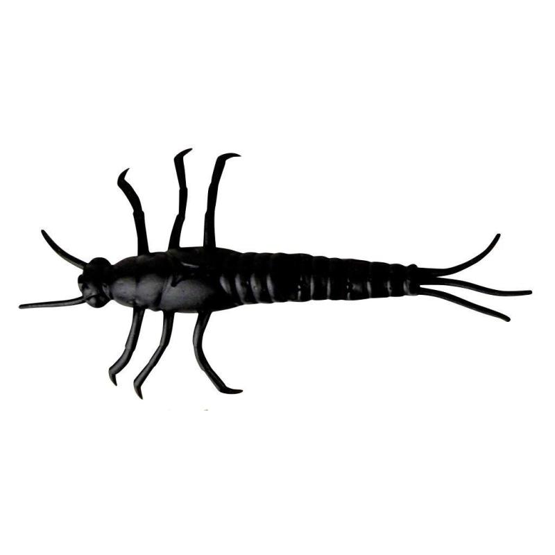 Savage Gear LB 3D PVC Mayfly 50mm Black 8pcs