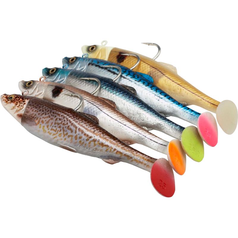 Savage Gear 4D Herring Big Shad 22cm 200G Green Mackerel 2+1Pcs