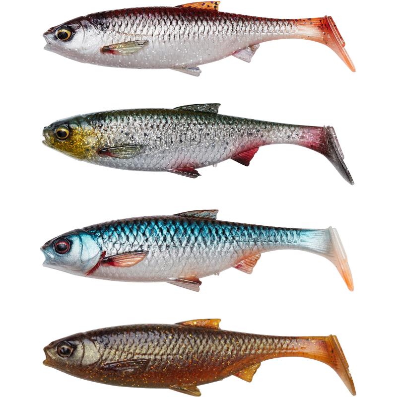 Savage Gear 3D River Roach 10cm 10G Clear Water Mix 4Pcs