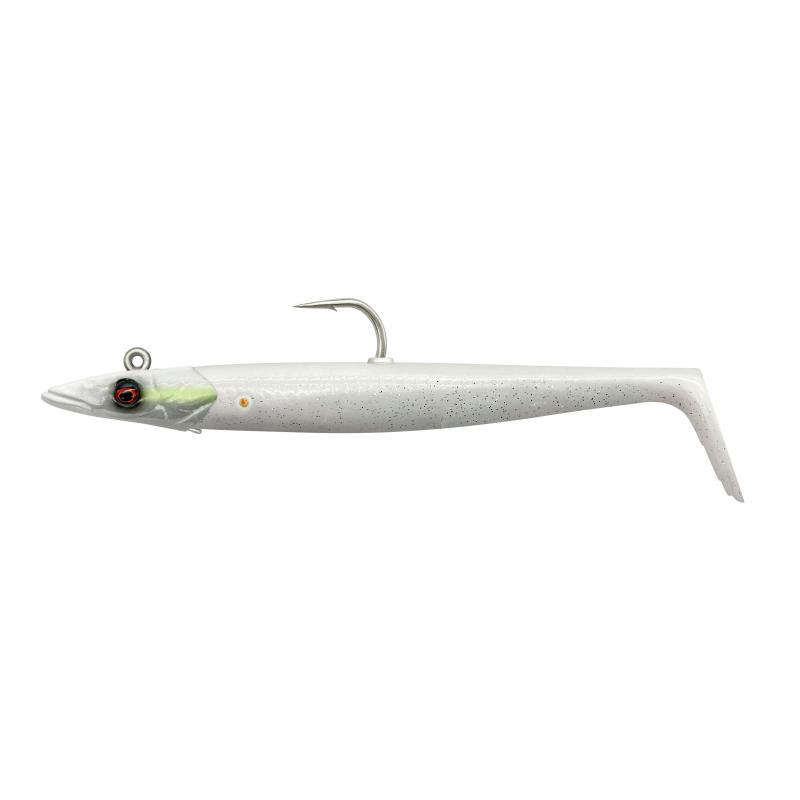 Savage Gear Sandeel V2 17.5cm 65G Sinking White Pearl Silver 2+1