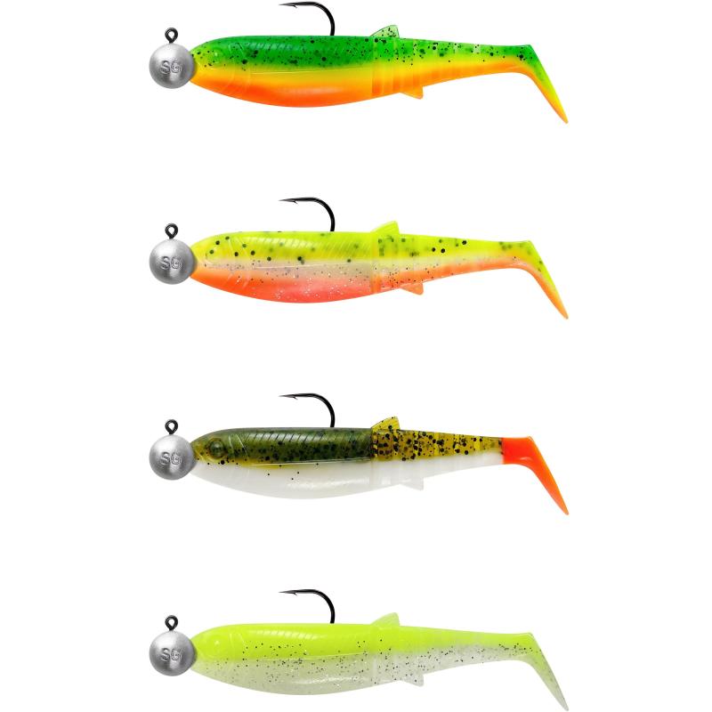 Savage Gear Cannibal Shad 10cm 9g Dark Water Mix 4P4Pcs