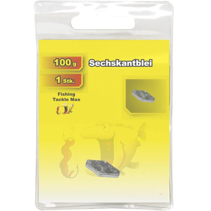 Fishing Tackle Max Sechskantblei 100 g Inh. 1 Stk.