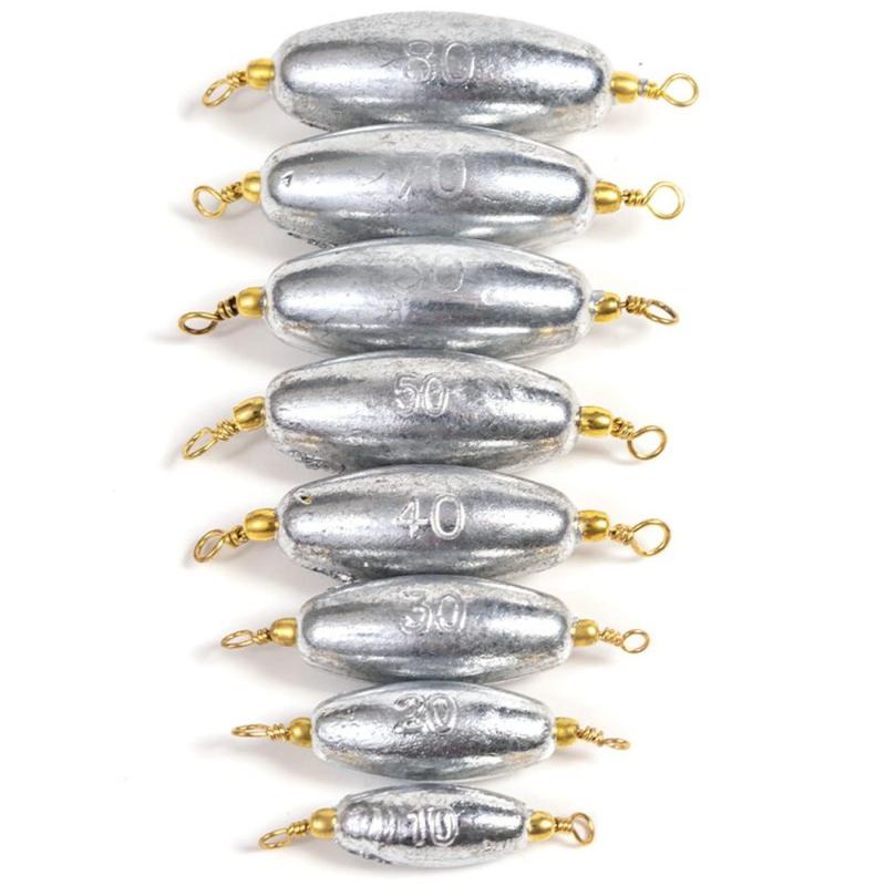 Produktbild Fladen Eggsinker non toxic 20g 5pcs with 2 swivels