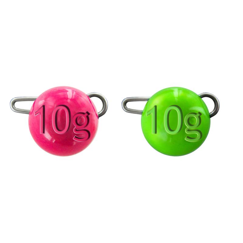 Jenzi Tungsten Chebu, Gr&uuml;n+Pnk 2St, 10g