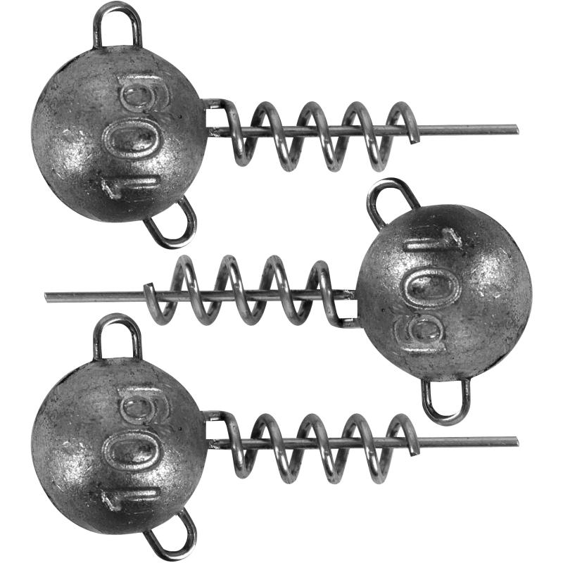 Fox Rage Corkscrew round jig heads 10g x 3pc