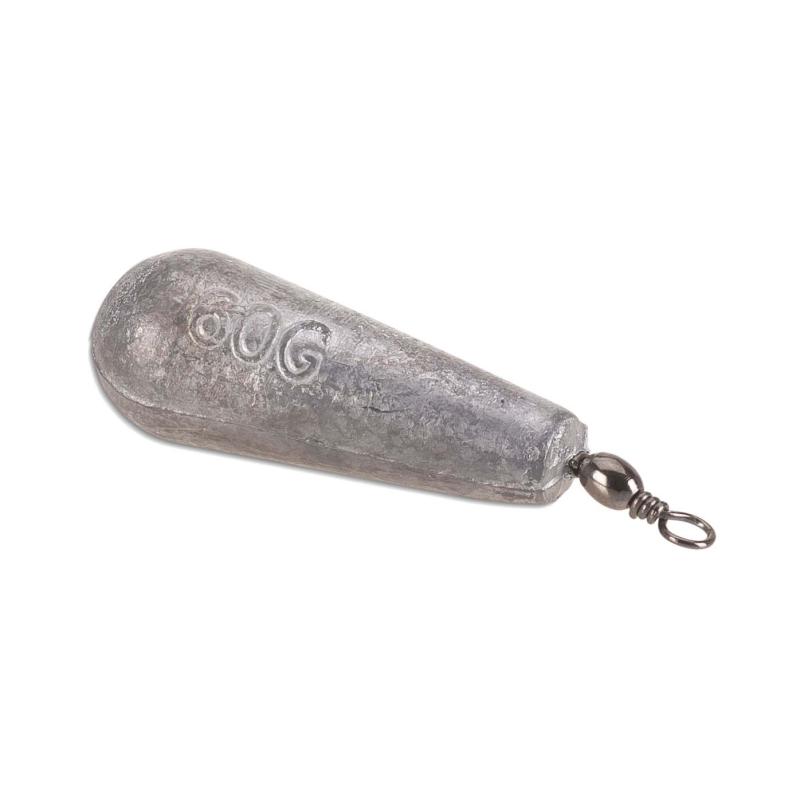 S&auml;nger Zinkbirne Bleifrei m. Wirbel 10g/5pcs.
