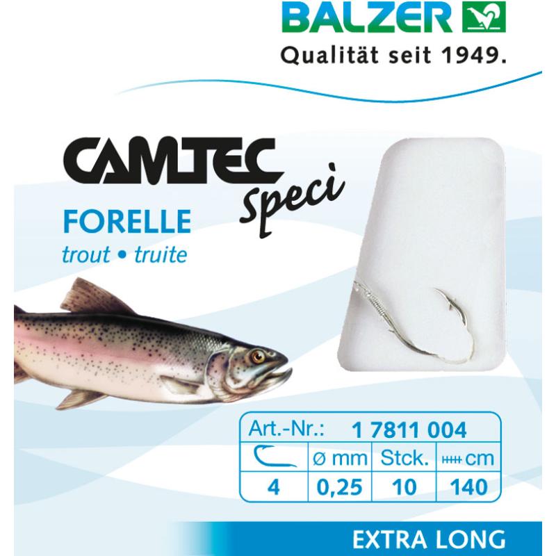 Balzer Camtec Speci Forelle/Sbiro silber 140cm #6