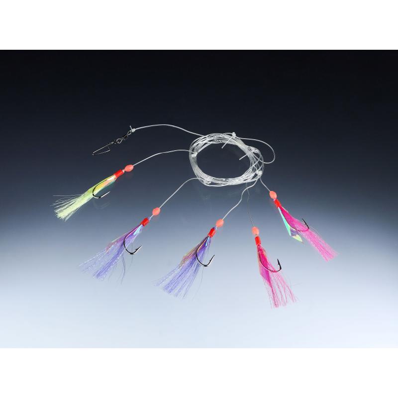 Balzer Edition Sea Makrelenvorfach Circle Haken 150cm 0,60/0,50mm 5x1/0