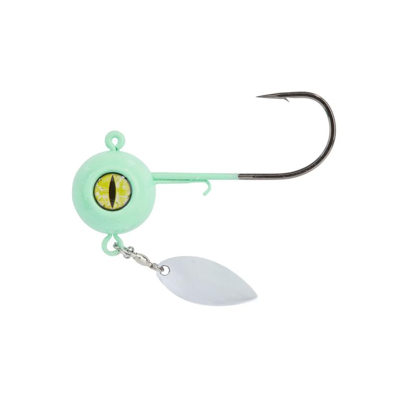 Valhall Bomb Jighead Heilbut-Gro&szlig;dorsch Jighead Spinnerbl, lumin, 125g