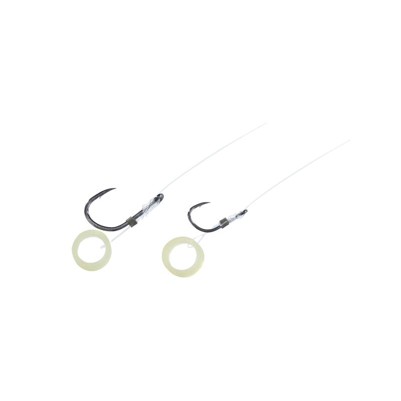 Balzer Method Feeder Rig mit Pelletring, #8, 0,25mm