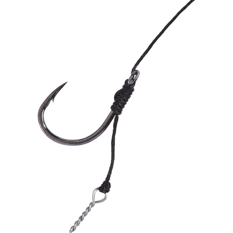 Balzer Premium MF Rigs mit geflochtener Schnur und Speer, Hakengr&ouml;&szlig;e 12, 0,20mm