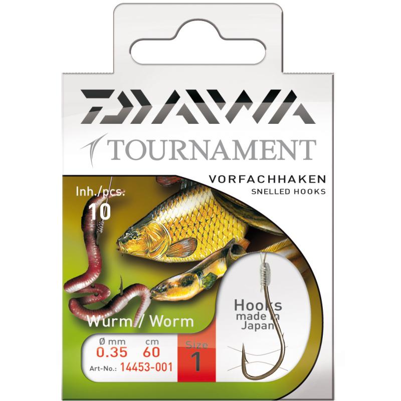 DAIWA TOURNAMENT Wurmhaken Gr. 1