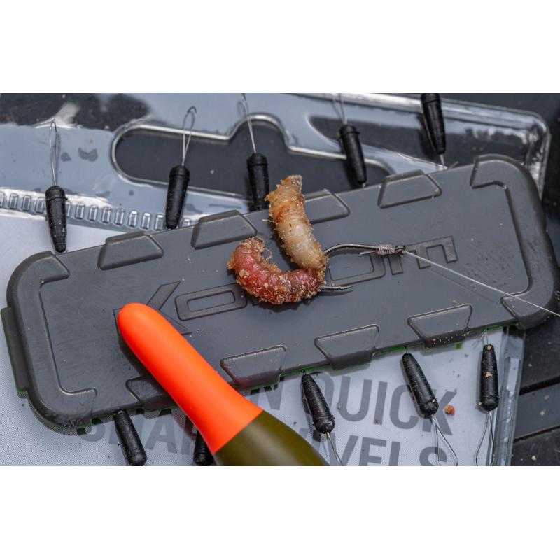 Korum Xpert Maggot - Sz 12 Barbless To Nylon 12/30Cm 0.19Mm/6Lb