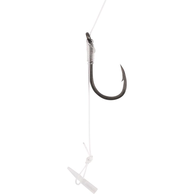 Korum Limitless Quickstop Feeder Hair Rigs 0.21mm/6lb Size 10 Barbed 75cm