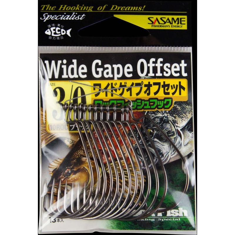 Sasame Haken Sasame Offset Gr. 3/0