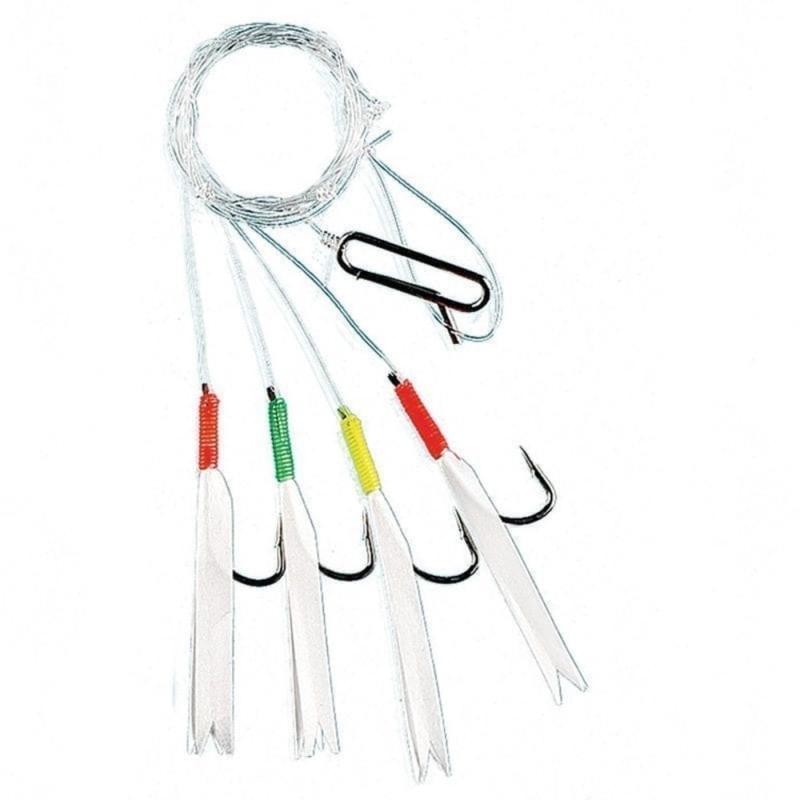 Fladen Daylight fluo 4-hooks size 2/0