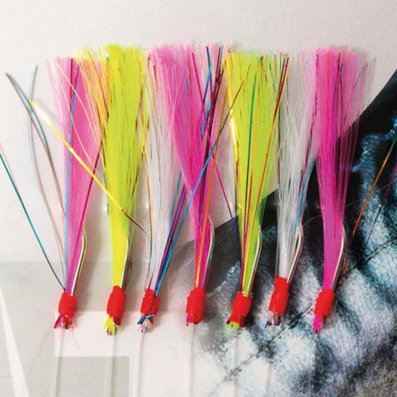 Fladen Tinsel multicolor 7 hook size 1 0.60 / 0.50mm line