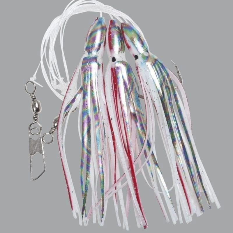 Fladen Octopus rig Red Abalone 4/0 3-hooks
