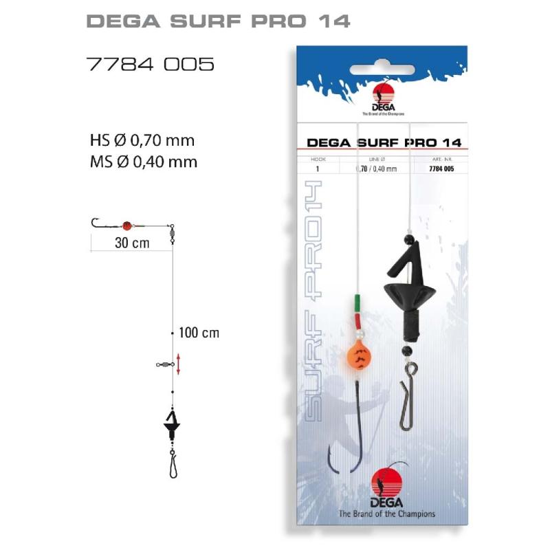 Produktbild DEGA Brandungsvorfach DEGA-SURF Pro 14