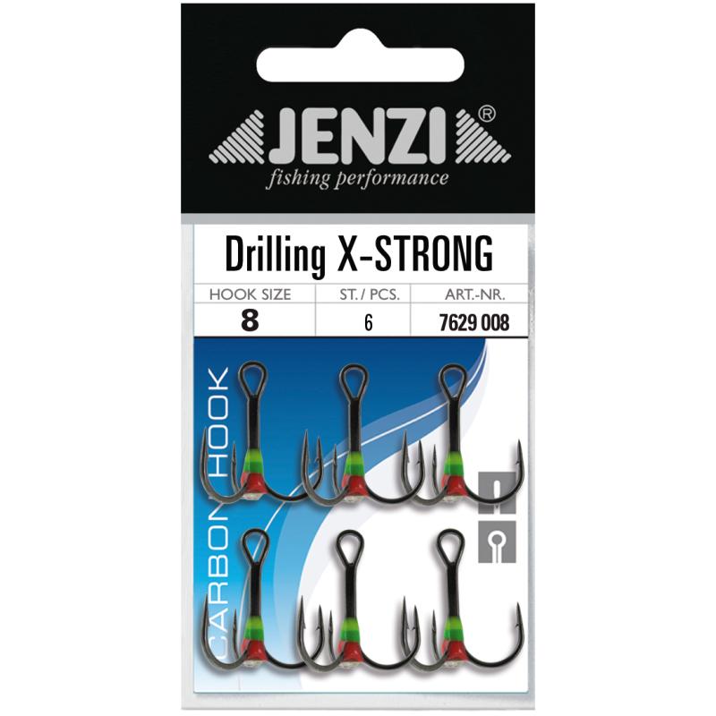JENZI Drillinge mit Glitzer-Stein 8