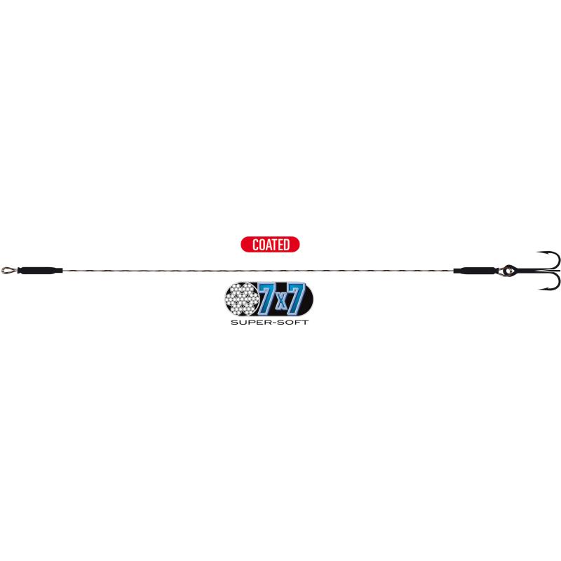 Trebble-Hook Float Rig 7x7 Hakengr&ouml;&szlig;e 6