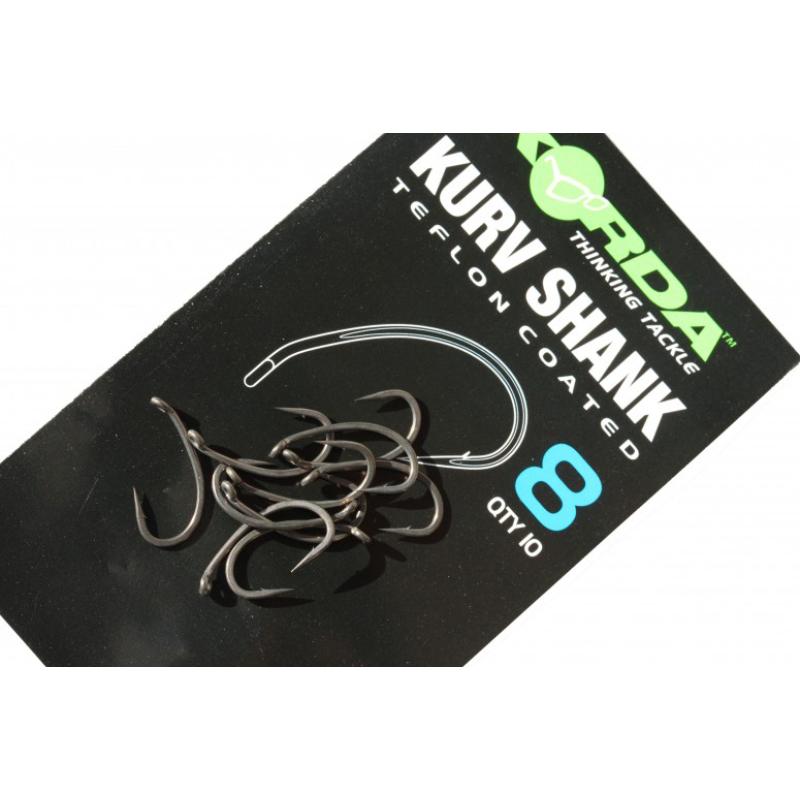 Korda Kurv Shank Haak - 10 St&uuml;ck Size 4