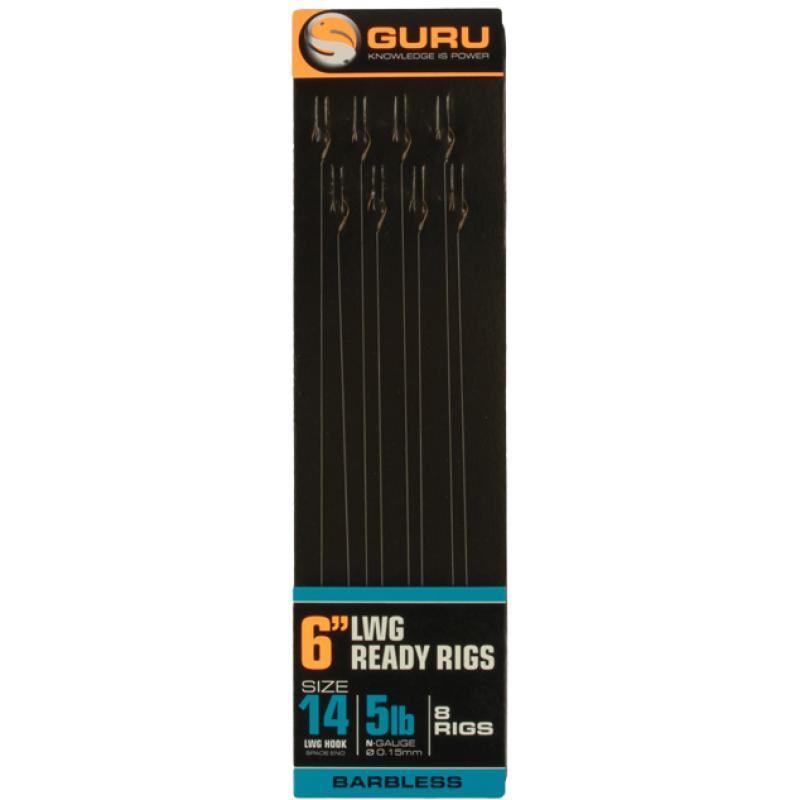 Guru LWGS Stippvorfach 6' #20x8 0.11mm