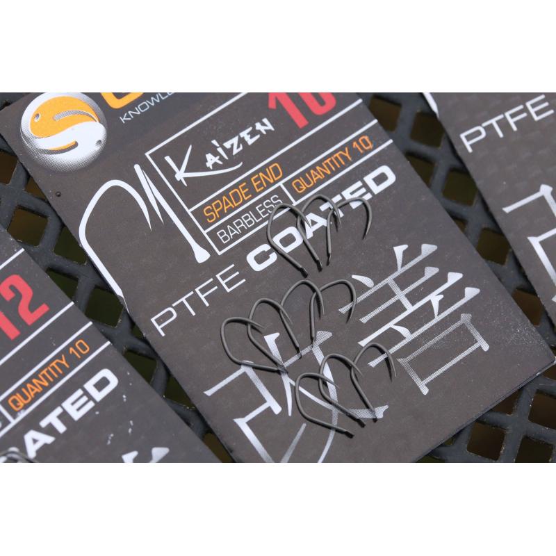 Guru Kaizen Hook Size 18 (Barbless/Spade End)