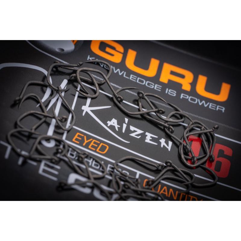 Guru Kaizen Eyed hook size 10 (Barbless/Eyed)