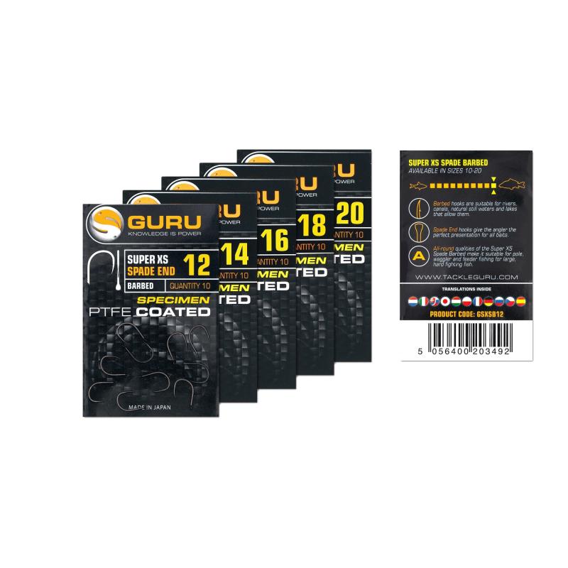Guru Super XS (Spade/Barbed) Size 20