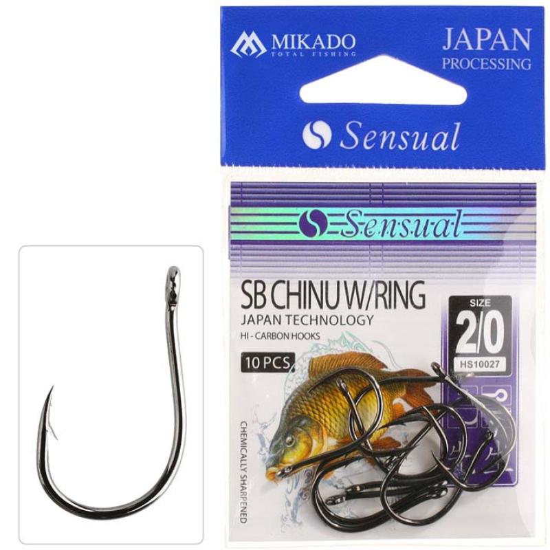 Mikado Haken Sensual Sb Chinu W/Ring Nr. 4 Bn .