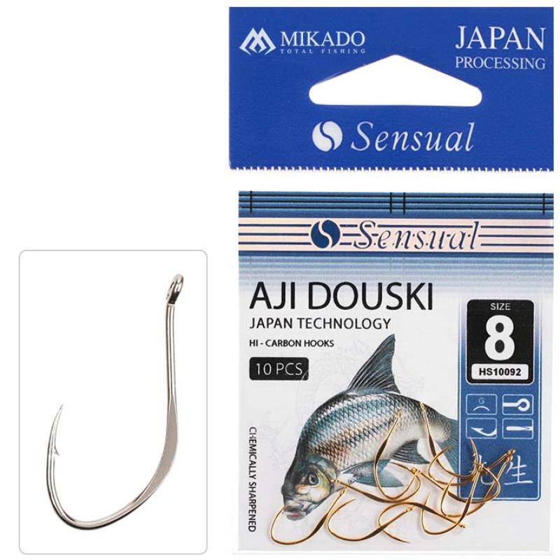 Mikado Haken Sensual Aji Douski W/Ring Nr. 10 N .