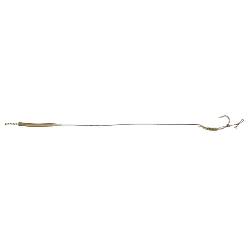 Mikado Karpfen Rig - Anti-Blow Out Rig 23cm/25Lbs - Haken 4 - 2 Stck.