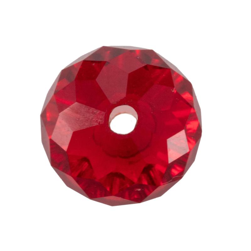 Mikado Beads&nbsp;- Carolina Rig Size 6X8Mm Red 10Pcs