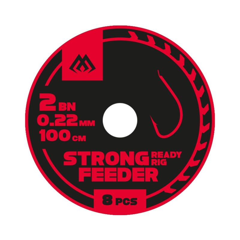 Mikado Ready Rig Strong Feeder #10 0.14Mm/100Cm