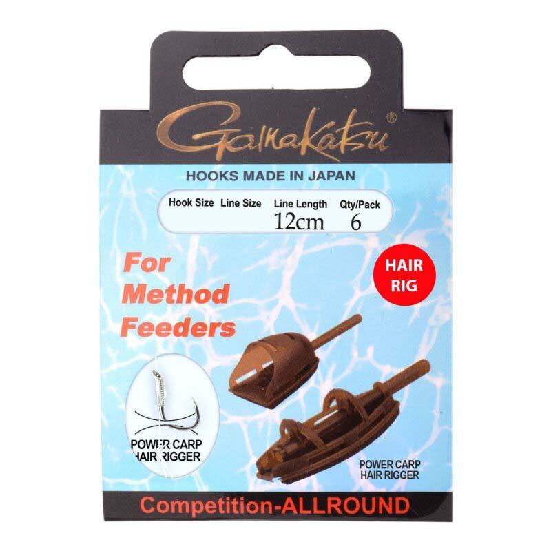 Gamakatsu Bkd-Method Feeder Hair 12cm Hakengr&ouml;&szlig;e 8
