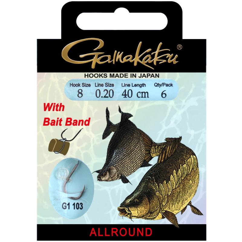 Gamakatsu Bks-G1-103 40Cm With Bait Band Gr. 8