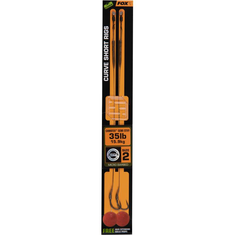 Fox Edges Curve Short 2 35Lb Camotex Semi Stiff X 2
