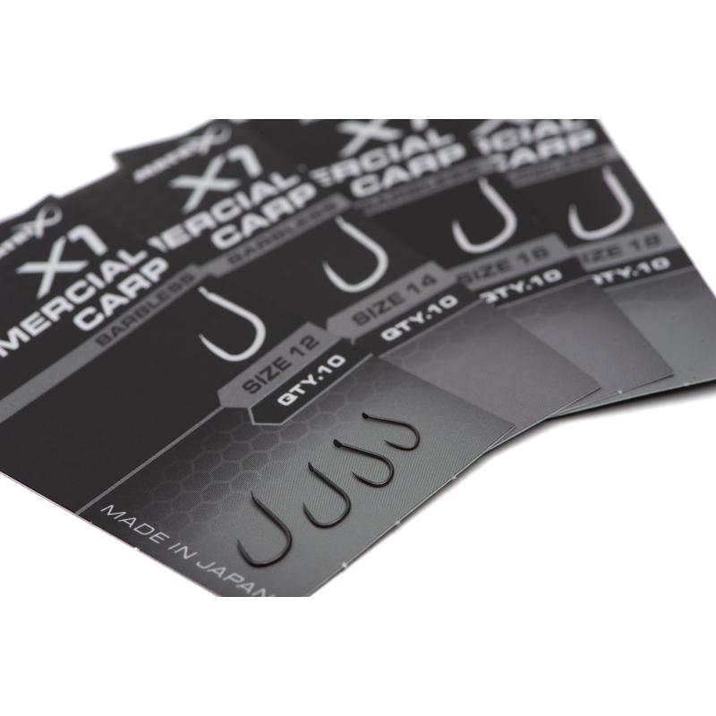 Matrix X1 Commercial Carp Size 12 Barbless