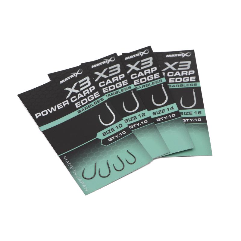 Matrix X3 Power Carp Edge Size 10 Barbless